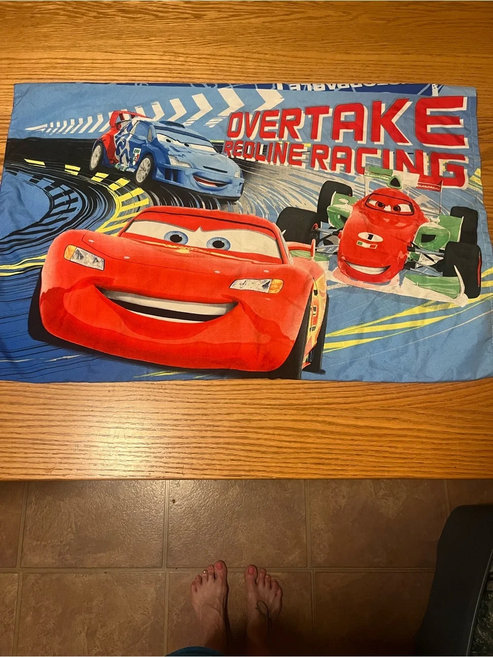 Cars- Lightning McQueen Standard Pillowcase